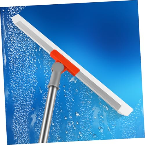 VALICLUD Limpiador De Ventanas Escobilla De Silicona Retráctil para Limpieza De Ventanas y Espejos Baños Cocina y Otras Superficies