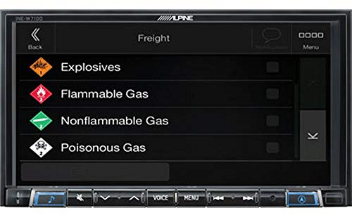 Alpine INE-W710DC - Navi Station inkl. Wohnmobil- & LKW-Software