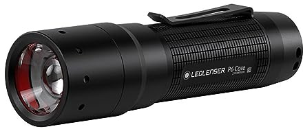 Ledlenser P6 Core Taschenlampe, maßgeschneidertes Licht durch das Advanced Focus System, 90 Lumen, 6 Stunden Laufzeit, ultrakompakt und leicht, für Outdoor & Camping | 2020