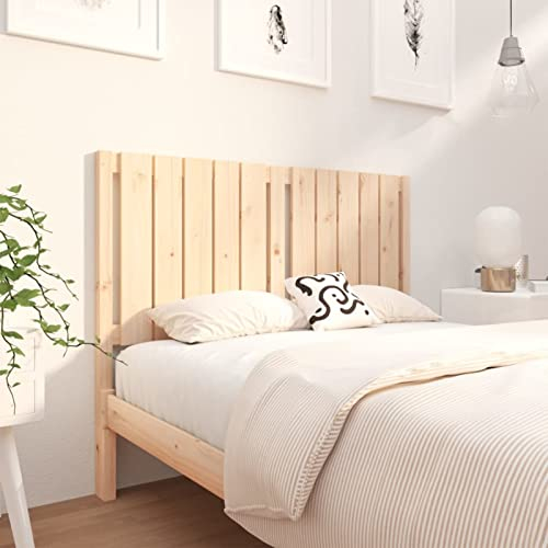 Festnight Kopfteile 1 STK.Kopfteil aus Stoff Bettkopfteil BraunWandschutz Bett Bettkopfteil für Bettgestell Schlafzimmer Headboard 125.5 x 4 x 100 cm Stoff