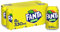 Fanta Lemon, 8 x 330ml, Official Beetle juice (Packaging may vary)
