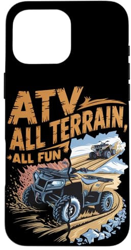 VTT tout terrain, tout amusant Coque pour iPhone 16 Pro Max