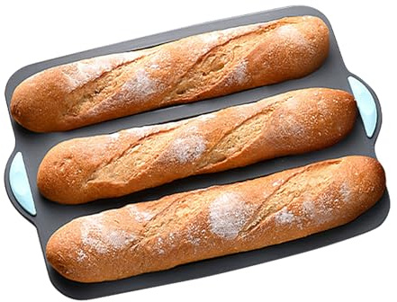 Molde de cocina – Diseño seguro para la temperatura, almohadilla reutilizable flexible, barrera resistente a la grasa para uniforme, no es fácil de romper | Inserto de tostado de pan Melt Club