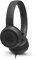 Jbl Tune 500 Binaural Headband with Black Wire Headphones and Microphone - Headphones and Microphones (Wired, Headband, Binaural, Circum-Aural, 20-20000 Hz, Black)
