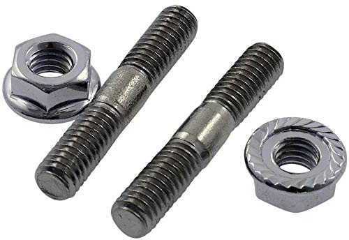 Auspuffstehbolzenset Auspuff Stehbolzen M6 2Stk Roller Mofa Moped Quad ATV
