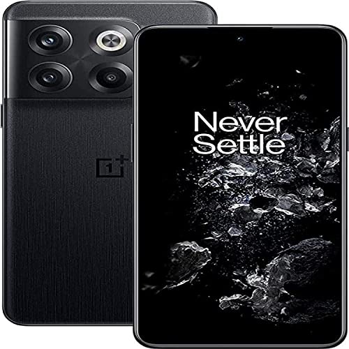 OnePlus 10T 5G (UK) 8GB RAM 128GB Storage SIM-Free Smartphone with 150W SUPERVOOC and 50MP Triple Camera System - Moonstone Black [UK version]