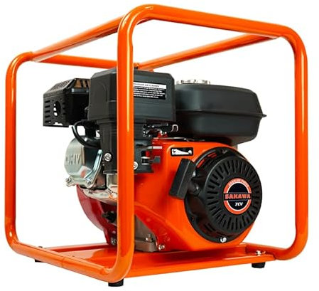 SAKAWA Pompe à Eau Pression 35 000 L/h Sortie 7 CV - Orange - Classique - Acier Allié