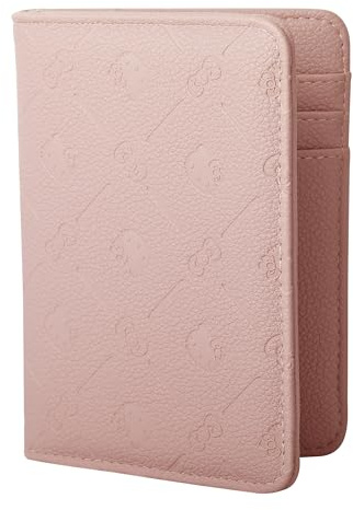 Hello Kitty Passport Holder for Travel Women Official License, Blush Pink Passport Cover, Sanrio Gifts