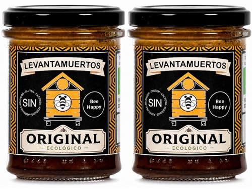 Levantamuertos Original Bio - Miel Cruda Ecológica con Jalea Real, Polen y Propóleo - Energía y Vitalidad Natural Certificada - Pack Ahorro
