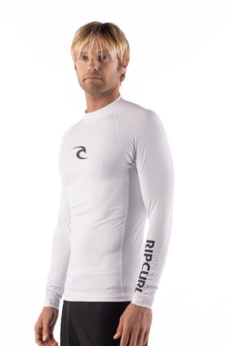 Long Sleeve Rashguard - UPF 50+ Sun Protection Surf Shirt, Tight Fit Rash Vest