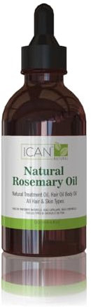 Ican London Rosemary Hair and Body Treatment Oil, Natural, 120ml