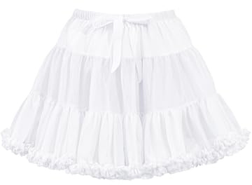 Wikoan Jupon sous Robe Femme Petticoat Années 50 A-Ligne Jupons pour Femmes Rockabilly Jupe Tulle Vintage Jupon de Mariée Fond de Robe Tutu Party S-3XL