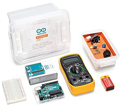 Arduino Student Kit [AKX00025] - Kit didattico completo per l'apprendimento dell'elettronica e della programmazione, ideale per studenti e principianti
