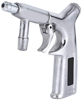 Sandstrahlpistole, tragbar, 60 – 120 PSI Handheld Air Sand Gun Grit Sandblaster Pistole aus Aluminiumguss, Sandstrahlmaschine mit 4 Düsen zum Gravieren der Metalloberfläche