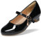 DREAM PAIRS Ballerinas Mädchen Mary Jane Flache Schuhe Ballerinas Prinzessin Schuhe Kommunionschuhe Schulschuhe,Size 29,Schwarz,KFL219-E