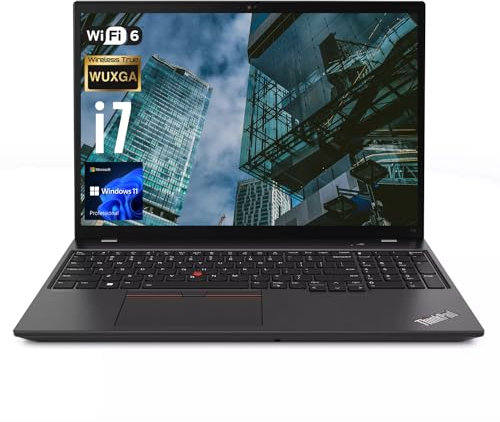 Lenovo ThinkPad T16 - Laptop empresarial i7 de 16 pulgadas, pantalla FHD+, i7-1355U, 16 GB DDR5 RAM, 512 GB SSD, lector de tarjetas SD, RJ-45, Wi-Fi 6, Windows 11 Pro, negro