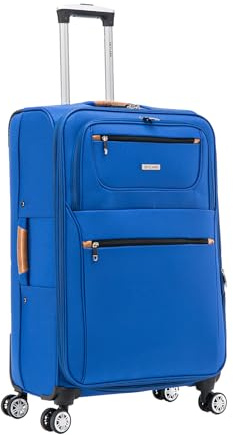 Large Suitcase 29 Super Lightweight Luggage 20 Expandable 4 Wheel Spinner Soft Shell Check in Luggage for 23kg