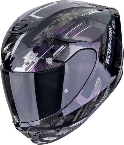 MC Exo-391 Clutter camaleon Scorpion ,Casco de Moto Integral Unisex Hombre y Mujer Homologado ECE 22.06 (M)