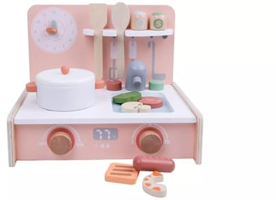 Wooden Table Top Mini Kitchen Roleplay