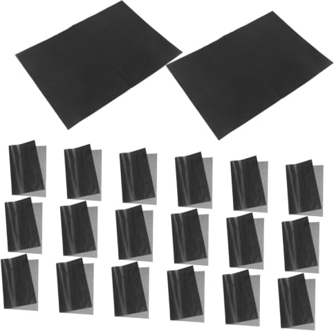 YOSADIER 60 Feuilles Papier de Soie Noir 60 Feuilles, Papier pour Bouquets, Mariage