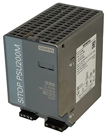 6EP1333-3BA10 | SIEMENS SITOP PSU200M POWER SUPPLY IN: 120/230-500 VAC OUT: 24VDC/5A