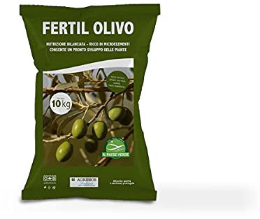 Il Paese Verde Fertil Olivo 10kg - Concime Con Ferro E Boro Per Olivi, Fertilizzante In Grani A Lenta Cessione. Nutre Le Piante In Modo Completo Grazie Ai Propri Micronutrienti.