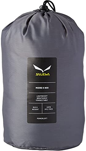 Salewa Micro II 800 Powerloft-Schlafsack , Blau, RIGHT