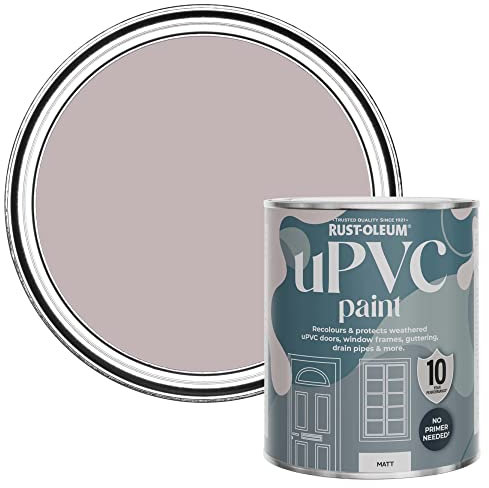 Rust-Oleum Purple uPVC Door and Window Paint in Matt Finish - Lilac Wine 750ml