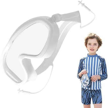 Lunettes de natation pour enfants – Lunettes de plongée avec tuba | Lunettes anti-buée à 180 degrés, équipement de plongée avec tuba pour enfants