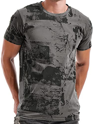 RONOMO herr batikfärg T-shirt
