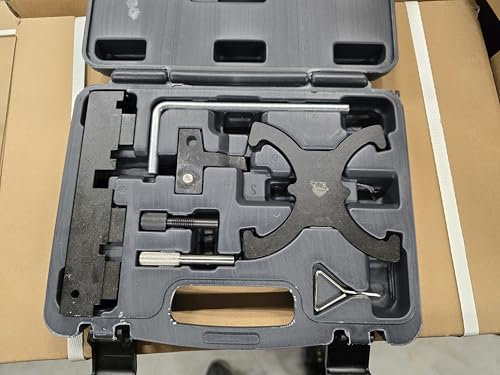 Motoreinstellwerkzeug Satz Ford 1.5, 1.5T, 1.6, 1.6TI - VCT und 2.0 Liter TDCI Zum Einstellen der Motor Steuerzeiten beim Zahnriemenwechsel und weiteren Arbeiten am Motor. Geeignet für 1.5 und 1