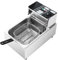 Friteuse à huile - Friteuse commerciale - Grande pièce - Friteuse électrique en acier inoxydable - Cuisine professionnelle - Zones froides - Friteuse à huile professionnelle - En acier inoxydable -
