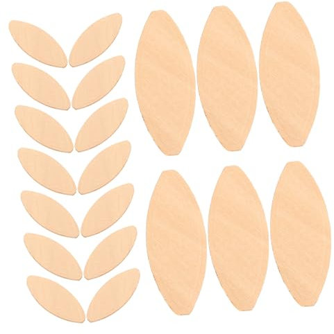 CIYODO 100pcs Woodworking Joiner Tools Biscuit Joints for Wood Board Docking Joiner Biscuits Plate for Carpenters