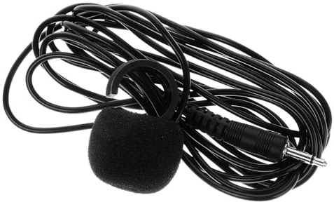 KAILIKETIY Microfono a Clip per Flauto Filo, Leggero in Abs, Microfono a Dito per Performance Musicali e Registrazioni di Strumenti a Fiato