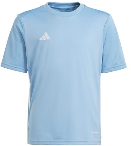 adidas Unisex Kids Tabela 23 Jersey Youth Shirt, Team Light Blue/White, 7-8 Years