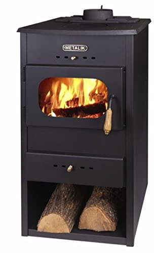 Stufa a legna con piano in ghisa BALKAN ENERGY, Modello HIT 8.6 kW