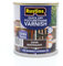 RUSTINS Quick Drying Poly Varnish Satin Mahogany 1ltr