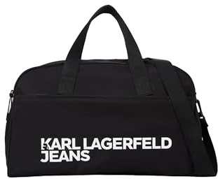 Karl Lagerfeld Jeans, Herren, Nylon-Gymbag, Schwarz, One Size