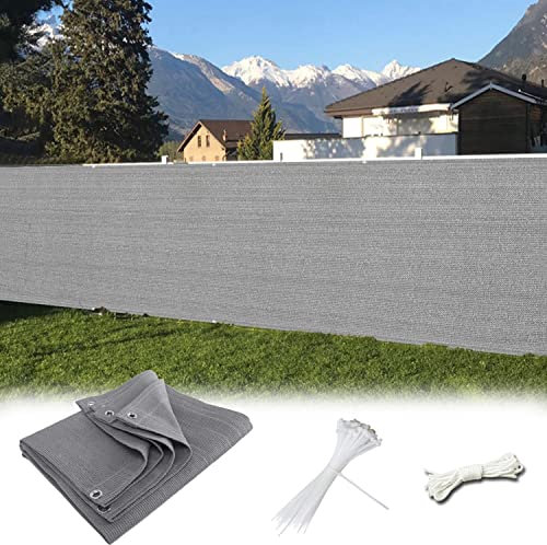 Frangivista Balcone per Protezione, Schermo di Recinzione, Schermo per la Privacy del Giardino, Rete di Copertura per Recinzione Resistente per Muro del Cortile, Patio Esterno con Corda e Fascette
