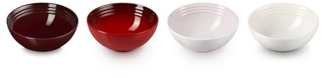 Le Creuset Petits Fours Collection Set of 4 Cereal Bowls
