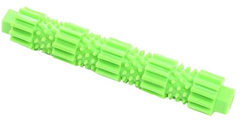 Psdndeww Dog Teething Stick Includes Teeth Cleaning Spikes and Snacks Dispenser for Dentals Care Durability Washable Dentals Dog Toy