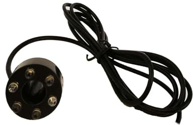 JOUFNING Faretto LED Sommergibile Per Fontane, Illuminazione LED Ad Anello Con Connessione A 2 Pin, Luci Subacquee Per Laghetti, Luci AC12V Per Giochi D'acqua, Ideale Per Laghetti(Cold White)