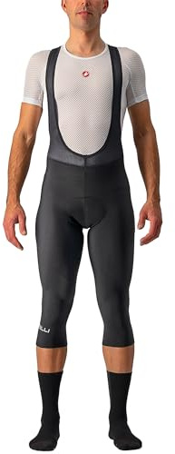 CASTELLI 4521518-010 ENTRATA TH BIBKNICK Short Cycling Dungarees Homme Black Taille S