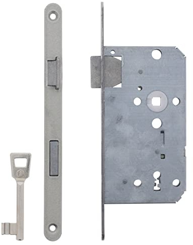 ToniTec Einsteckschloss Zimmertür Türschloss Innentür Links BB (Buntbart) Tür Schloss Steckschloss Zimmertürschloss