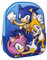 Schulrucksack Sonic - Mit Reißverschluss - 25 x 31 x 10 cm - Kinderrucksack mit 3D-Elementen - Gepolsterter Schultergurt - Original Produkt in Spanien Designed