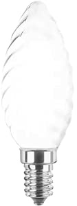 NOVA line Ampoule Tortillon Led Opale à Filament - 6 W