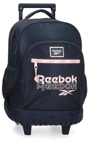 Reebok Binley Zaino Compact 2 Ruote Blu 32x43x21 cm Poliestere by Joumma Bags, blu, 32x43x21 cms, Zaino Compact 2 Ruote