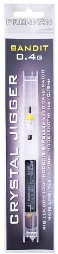 Drennan Crystal Jigger Bandit Rig: 0.4g