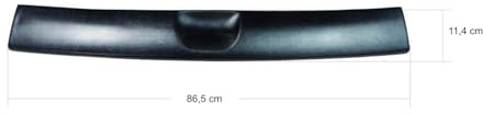 OPPL Protection de seuil de chargement noire pour Renault Twingo II à hayon 2007-2011