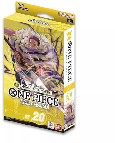 BANDAI One Piece Card Game: Yellow Charlotte Katakuri ST20 Starter Deck - EN